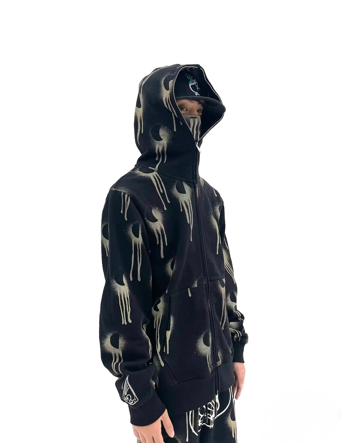 TBHNP Graffiti Moon Zip Hoodie