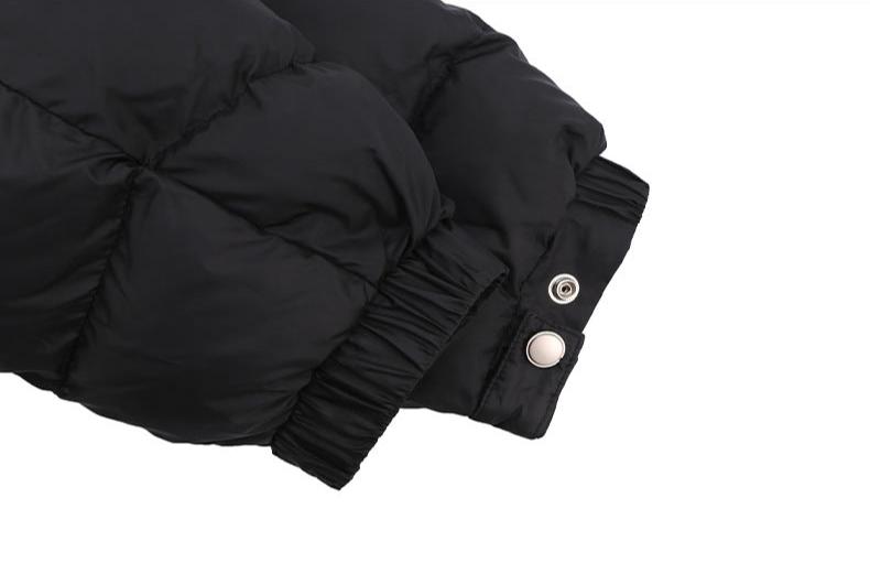 Midnight Cropped Puffer